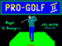 Pro Golf II спектрум