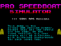 Pro Speedboat Simulator спектрум