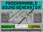 Programmable Sound Generator спектрум