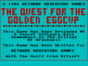 Quest for the Golden Eggcup спектрум