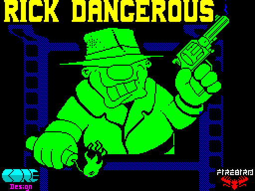 Rick Dangerous для ZX Spectrum - играй онлайн!