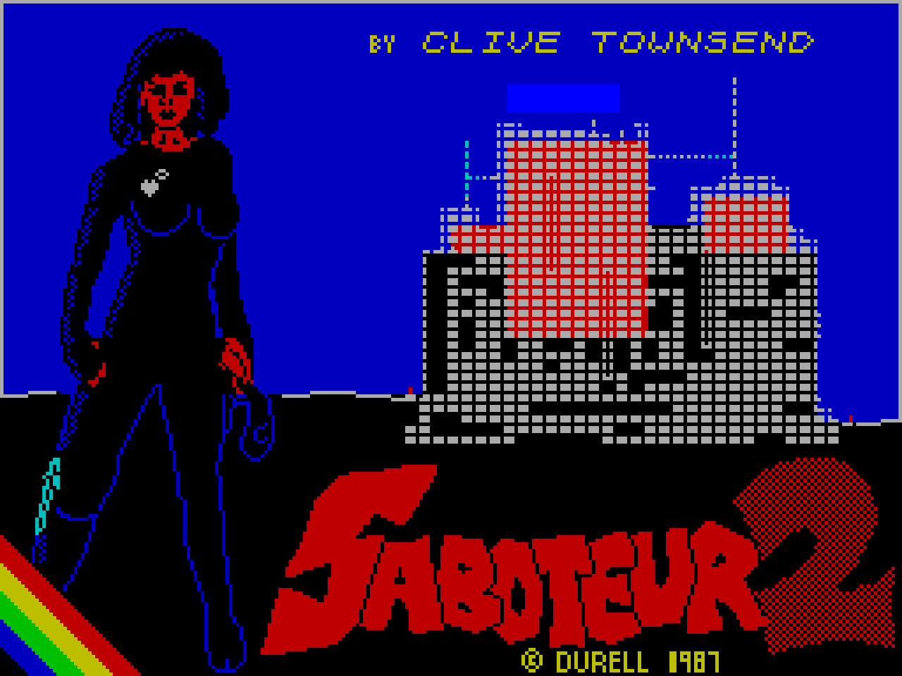 Saboteur II для ZX Spectrum - играй онлайн!