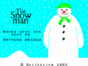 Snowman, The спектрум