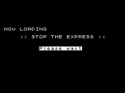 Stop the Express для ZX Spectrum - играй онлайн!