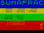 Sumafrac спектрум