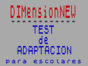 Test de Adaptacion спектрум