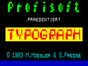 Typograph спектрум