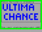 Ultima Chance спектрум