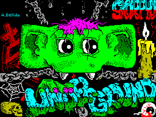 洋楽 Skat's UNDERGROUND Volume 1 Underground для ZX Spectrum
