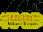 Volcanic Dungeon спектрум